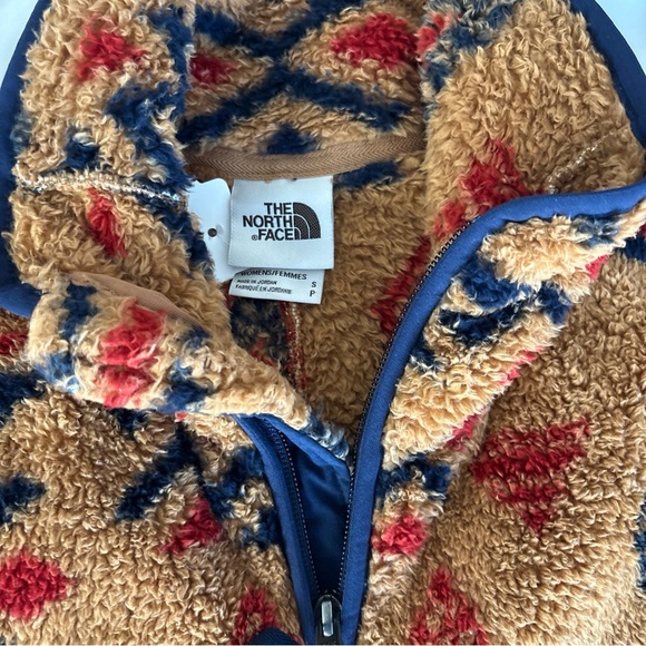 North Face Campshire Vest 2.0 Womens Small Southwest Aztec Sherpa Fleece - Picture 4 of 4